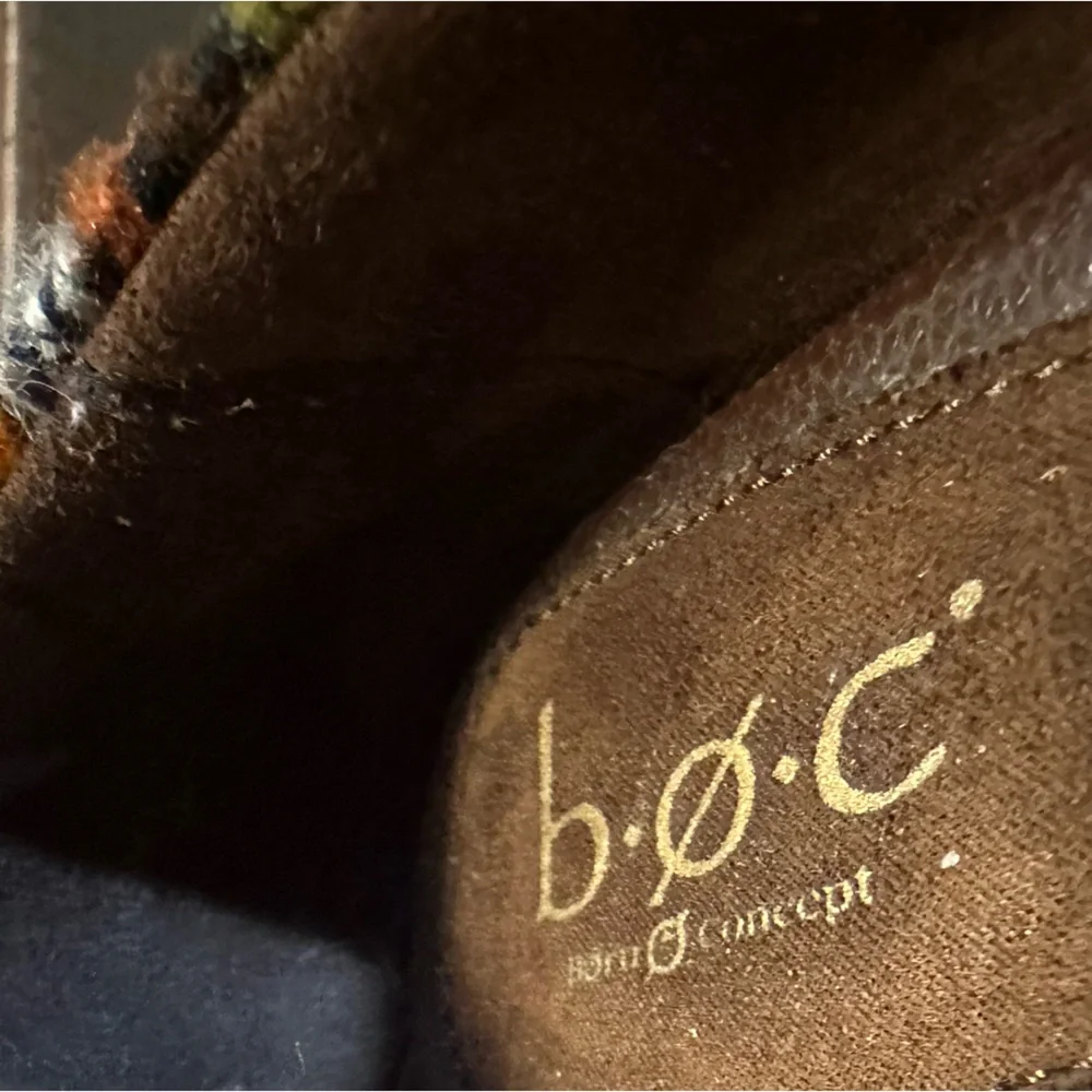B.o.c. multi color tweed‎ flats size 8/39